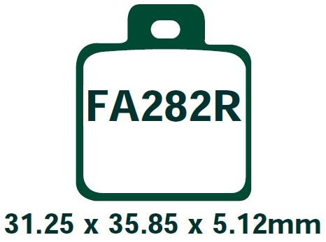 Тормозные колодки EBC FA282R