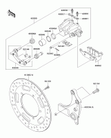 Тормозные колодки KAWASAKI 43082-0124
