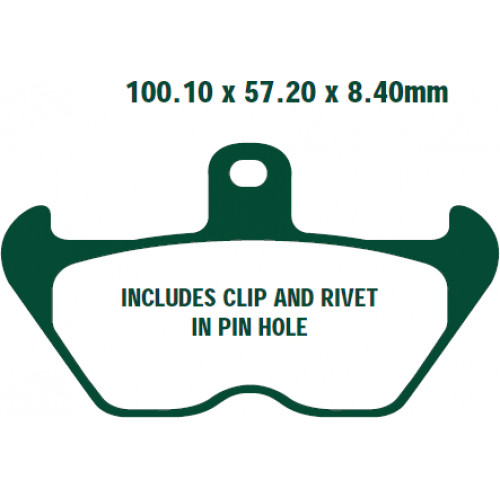 Тормозные колодки NISSIN 2P-273NS