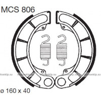 Тормозные колодки TRW MCS806