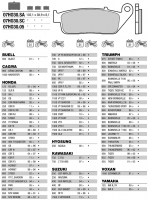 Тормозные колодки дисковые BREMBO 07HO30SA (FDB570)