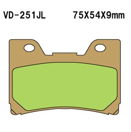 Тормозные колодки VESRAH VD-251JL