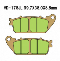Тормозные колодки VESRAH VD-178JL