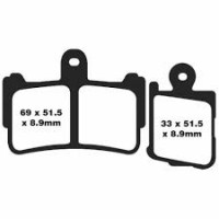 Тормозные колодки NISSIN 2P-357ST