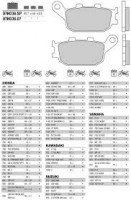 Тормозные колодки BREMBO 07HO3607