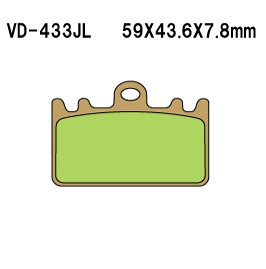 Тормозные колодки VESRAH VD-433JL