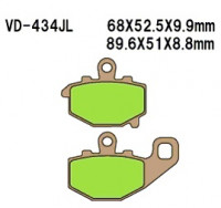 Тормозные колодки VESRAH VD-434JL