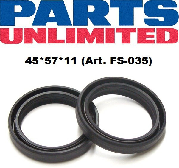 Сальники передней вилки PARTS-UNLIMITED FS-035