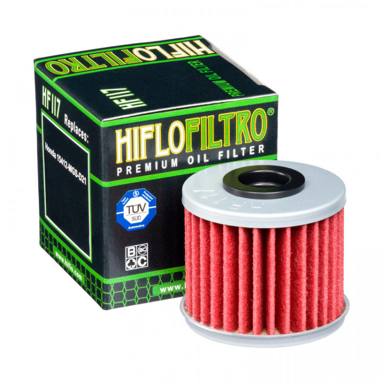 Масляный фильтр HIFLO FILTRO HF117 (15412-MGS-D21)