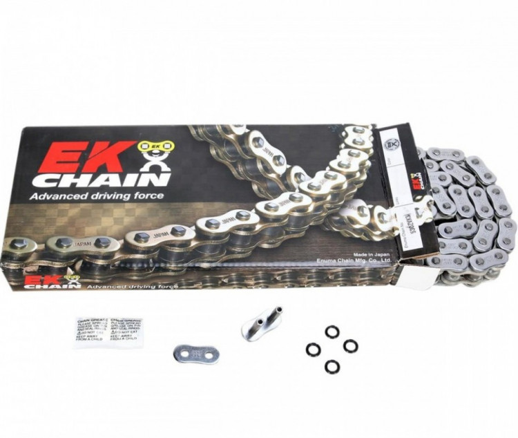 Цепь EK CHAIN 525 ZVX3-130 EK CUT CHAIN W/MLJ