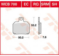 Тормозные колодки TRW MCB700SH