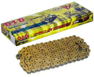 Цепь DID 525 VX Gold & Black 120 звеньев