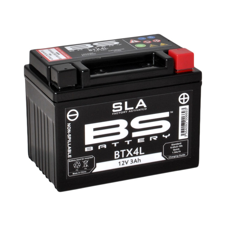 Аккумулятор BS Battery BTX4L (FA) Аккумулятор (YTX4L+/YTZ5SL))