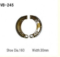 Тормозные колодки VESRAH барабанные VB 245