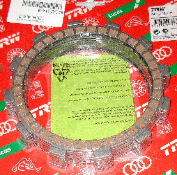 Комплект фрикционных дисков TRW MCC414-8