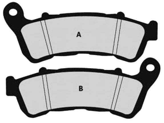 Тормозные колодки NISSIN 2P-308NS