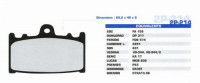 Тормозные колодки NISSIN 2P-214ST