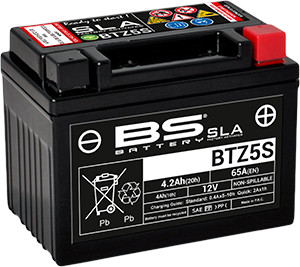 Аккумулятор BS Battery BTZ5S (FA) Аккумулятор (YTZ5S)