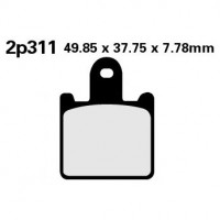 Тормозные колодки NISSIN 2P-311ST