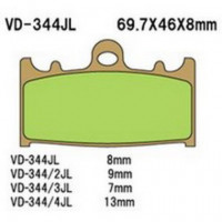 Тормозные колодки VESRAH VD-344JL