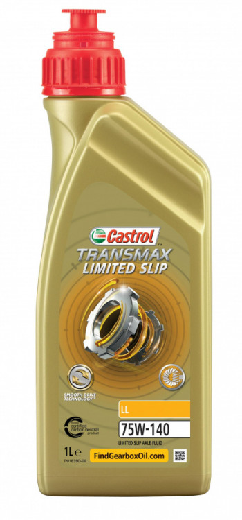 Трансмиссионное масло Castrol Transmax Limited Slip LL 75W-140 1L