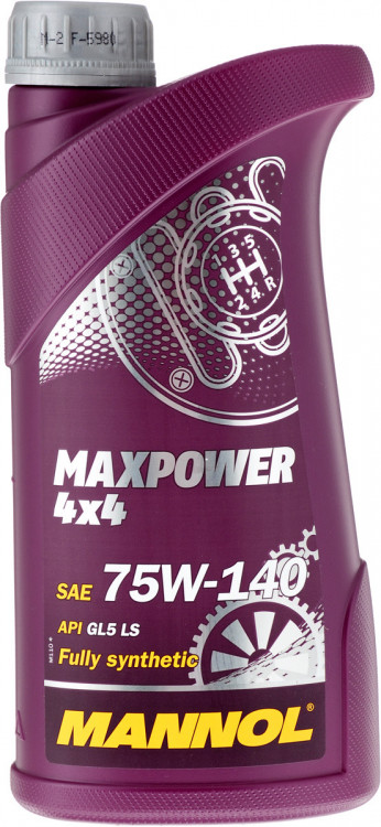 Трансмиссионное масло MANNOL Синтетическое 75W-140 1L
