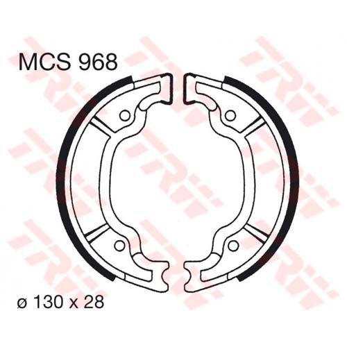 Тормозные колодки TRW MCS968